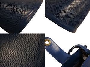 LOUIS VUITTON ルイヴィトン クリュニー ショルダーバッグ M52255 エピ レザー ブルー ゴールド金具 美品 中古 4b002275