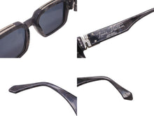 Load image into Gallery viewer, LOUIS VUITTON ルイヴィトン 1.1 ミリオネア サングラス Z1326E 8G7 サイズ58□17 145 ネイビー グレー マーブル 美品 中古 4b002281
