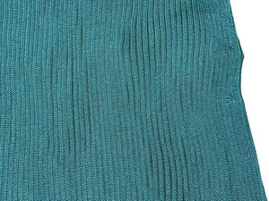 極美品 GIANNI VERSACE ジャンニ ヴェルサーチ レーヨンカットソー グリーン サイズ36 中古 4b002286 