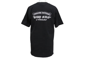 CHROME HEARTS クロムハーツ × A Bathhing Ape エイプ コラボ プリント Tシャツ サイズS ブラック 美品 中古 4b002289 