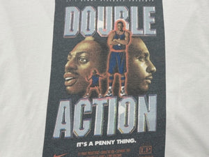 VINTAGE ヴィンテージ 90's NIKE ナイキ DOUBLE ACTION ダブルアクション 半袖Tシャツ サイズL NBA ペニー・ハーダウェイ 美品 中古 4b002293 