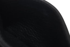 未使用 CHROME HEARTS クロムハーツ DOUBLE SIDE ダブルサイド レザーカードケース ダガー装飾 レザー シルバー925 中古 4b002298 