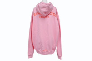 新品未使用 CHROME HEARTS クロムハーツ プルオーバー パーカー フーディー サイズM CHプラス アーチロゴ プリント シルバー925 中古 4b002300