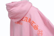Load image into Gallery viewer, 新品未使用 CHROME HEARTS クロムハーツ プルオーバー パーカー フーディー サイズM CHプラス アーチロゴ プリント シルバー925 中古 4b002300