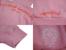 Load image into Gallery viewer, 新品未使用 CHROME HEARTS クロムハーツ プルオーバー パーカー フーディー サイズM CHプラス アーチロゴ プリント シルバー925 中古 4b002300
