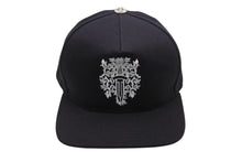画像をギャラリービューアに読み込む, 未使用 CHROME HEARTS クロムハーツ キャップ ヴィンダガー刺繍 クロスボール シルバー925 ブラック ホワイト 中古 4b002303 