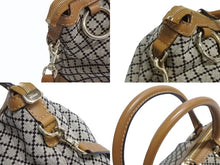 Load image into Gallery viewer, GUCCI グッチ スーキー ハンドバッグ 247902 GGスプリームキャンバス レザー ブラウン ベージュ ゴールド金具 美品 中古 4b002306