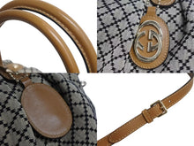 Load image into Gallery viewer, GUCCI グッチ スーキー ハンドバッグ 247902 GGスプリームキャンバス レザー ブラウン ベージュ ゴールド金具 美品 中古 4b002306