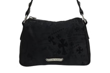 Load image into Gallery viewer, 新品未使用 CHROME HEARTS クロムハーツ チキンナゲット スモール ワンショルダーバッグ ダガー CHクロス シルバー925 総柄 中古 4b002313