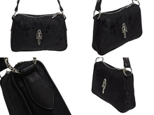 Load image into Gallery viewer, 新品未使用 CHROME HEARTS クロムハーツ チキンナゲット スモール ワンショルダーバッグ ダガー CHクロス シルバー925 総柄 中古 4b002313