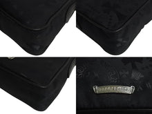 Load image into Gallery viewer, 新品未使用 CHROME HEARTS クロムハーツ チキンナゲット スモール ワンショルダーバッグ ダガー CHクロス シルバー925 総柄 中古 4b002313
