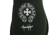 画像をギャラリービューアに読み込む, 未使用 CHROME HEARTS クロムハーツ ホノルル限定 ホテルスリッパ サイズM ホースシュー刺繍 カーキ ホワイト 中古 4b002317 