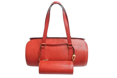 LOUIS VUITTON ルイヴィトン スフロ ハンドバッグ M52227 エピ レザーレッド ゴールド金具 美品 中古 4b002321