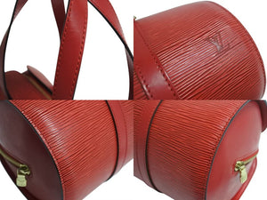 LOUIS VUITTON ルイヴィトン スフロ ハンドバッグ M52227 エピ レザーレッド ゴールド金具 美品 中古 4b002321