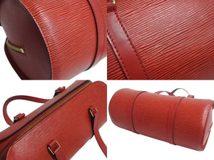 LOUIS VUITTON ルイヴィトン スフロ ハンドバッグ M52227 エピ レザーレッド ゴールド金具 美品 中古 4b002321