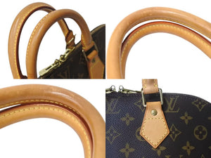 LOUIS VUITTON ルイヴィトン アルマPM ハンドバッグ M51130 モノグラム ブラウン ゴールド金具 美品 中古 4b002323