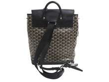 Load image into Gallery viewer, GOYARD ゴヤール アルパン バックパックMM リュック ALPIN2MMLTY01CL01P ブラック PVC レザー シルバー金具 美品 中古 4b002332