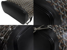 Load image into Gallery viewer, GOYARD ゴヤール アルパン バックパックMM リュック ALPIN2MMLTY01CL01P ブラック PVC レザー シルバー金具 美品 中古 4b002332