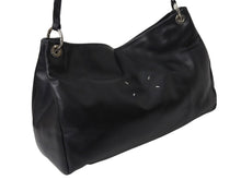 Load image into Gallery viewer, MARTIN MARGIELA マルタンマルジェラ ハンドバッグ 2way S56WG0044 SX9573 ブラック 黒 レザー シルバー金具 中古 4b002338