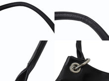 Load image into Gallery viewer, MARTIN MARGIELA マルタンマルジェラ ハンドバッグ 2way S56WG0044 SX9573 ブラック 黒 レザー シルバー金具 中古 4b002338