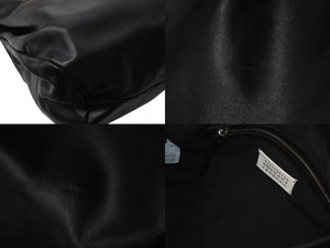 MARTIN MARGIELA マルタンマルジェラ ハンドバッグ 2way S56WG0044 SX9573 ブラック 黒 レザー シルバー金具 中古 4b002338