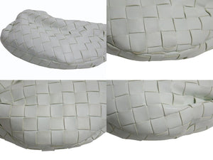 BOTTEGA VENETA ボッテガヴェネタ ミニ ジョディ ハンドバッグ A00137108K イントレチャート パステルグリーン 美品 中古 4b002340