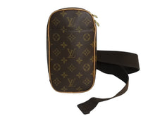 Load image into Gallery viewer, LOUIS VUITTON ルイヴィトン モノグラム ポシェット ガンジュ ボディバッグ M51870 ブラウン 美品 中古 4b002343