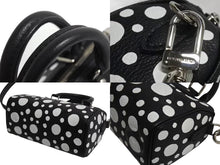 Load image into Gallery viewer, 新品同様 LOUIS VUITTON ルイヴィトン ナノ スピーディ 草間彌生 2WAYハンドバッグ M81910 モノグラムアンプラントレザー 中古 4b002344