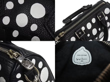 Load image into Gallery viewer, 新品同様 LOUIS VUITTON ルイヴィトン ナノ スピーディ 草間彌生 2WAYハンドバッグ M81910 モノグラムアンプラントレザー 中古 4b002344