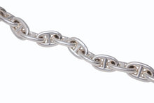 Load image into Gallery viewer, 極美品 HERMES エルメス シェーヌダンクルMM ブレスレット 24AG095877 フランス製 14コマ シルバー925 54.2g 中古 4b002346