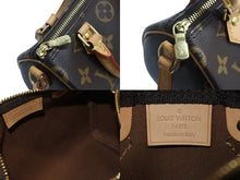 Load image into Gallery viewer, 極美品 LOUIS VUITTON ルイヴィトン ナノスピーディ 2WAY ショルダーバッグ M61252 モノグラム 中古 4b002352