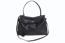 Load image into Gallery viewer, BALENCIAGA バレンシアガ ロデオ ラージ レザー 2WAY ショルダーバッグ 789744 ブラック シルバー金具 美品 中古 4b002353