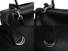 Load image into Gallery viewer, BALENCIAGA バレンシアガ ロデオ ラージ レザー 2WAY ショルダーバッグ 789744 ブラック シルバー金具 美品 中古 4b002353