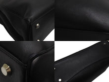 Load image into Gallery viewer, BALENCIAGA バレンシアガ ロデオ ラージ レザー 2WAY ショルダーバッグ 789744 ブラック シルバー金具 美品 中古 4b002353