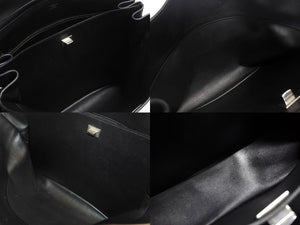 BALENCIAGA バレンシアガ ロデオ ラージ レザー 2WAY ショルダーバッグ 789744 ブラック シルバー金具 美品 中古 4b002353
