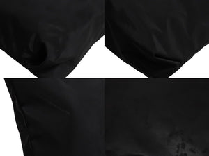 Jean Paul Gaultier ジャンポールゴルチェ ハンドバッグ ドラゴン タトゥー ブラック グレー ナイロン シルバー金具 龍 良品 中古 4b002366