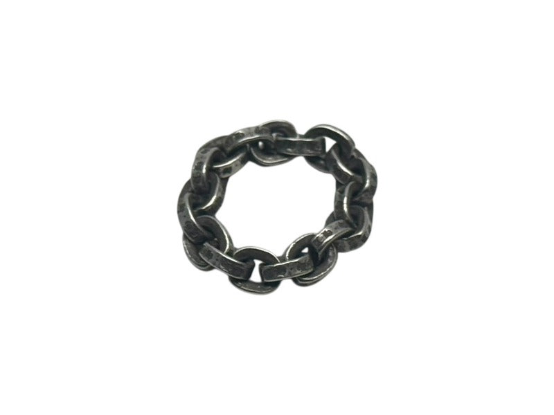 CHROME HEARTS クロムハーツ ペーパーチェーンリング 指輪 サイズ9号 重量約5.4g シルバー925 付属品 美品 中古 4b002370 