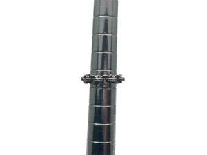 CHROME HEARTS クロムハーツ ペーパーチェーンリング 指輪 サイズ9号 重量約5.4g シルバー925 付属品 美品 中古 4b002370 