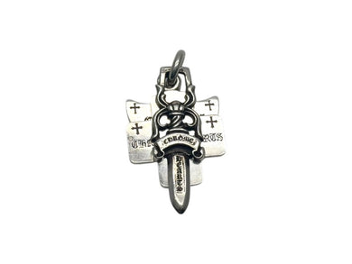CHROME HEARTS クロムハーツ 3 TRINKETS スリートリンケッツ ペンダントチャーム 重量約24.0g・925刻印 シルバー925 美品 中古 4b002371 