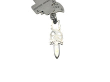 画像をギャラリービューアに読み込む, CHROME HEARTS クロムハーツ 3 TRINKETS スリートリンケッツ ペンダントチャーム 重量約24.0g・925刻印 シルバー925 美品 中古 4b002371 