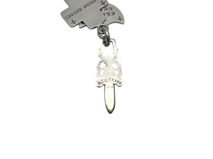 CHROME HEARTS クロムハーツ 3 TRINKETS スリートリンケッツ ペンダントチャーム 重量約24.0g・925刻印 シルバー925 美品 中古 4b002371 