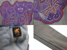 Load image into Gallery viewer, TRUNKSHOW トランクショー ジップアップパーカー 500着限定 刺繍 ブルー パープル イエロー コットン フリーサイズ 美品 中古 4b002381