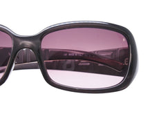 Load image into Gallery viewer, 極美品 FENDI フェンディ サングラス アイウェア ロゴ クリア イタリア製 プラスチック ブラウン パープル 中古 4b002385