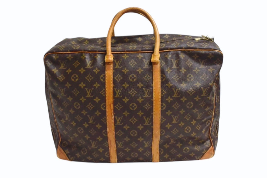 LOUIS VUITTON ルイヴィトン ボストンバッグ トラベルバッグ M41406 シリウス50 モノグラム ブラウン ゴールド金具 良品 中古 4b002387