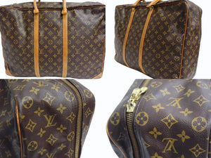 LOUIS VUITTON ルイヴィトン ボストンバッグ トラベルバッグ M41406 シリウス50 モノグラム ブラウン ゴールド金具 良品 中古 4b002387