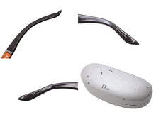 画像をギャラリービューアに読み込む, CHRISTIAN DIOR クリスチャンディオール サングラス DTFYP サイズ64◻︎09 135 ロゴ ブラウン オレンジ シルバー 美品 中古 4b002389