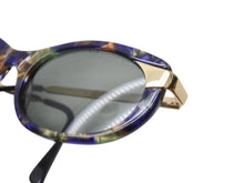 Load image into Gallery viewer, 極美品 GUCCI グッチ サングラス キャッツアイシェイプ GG2127/S プラスチック ブラウン ブルー ゴールド 中古 4b002390