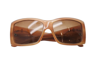PRADA プラダ サングラス アイウェア ブランドロゴ SPR01 プラスチック メタル ブラウン サイズ 59◻︎15 135 美品 中古 4b002391 