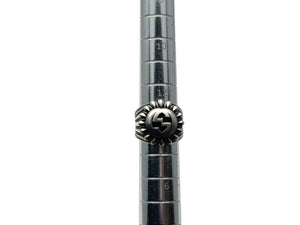 GUCCI グッチ インターロッキングG スターリング 指輪 イタリア製シルバー925 21.5g サイズ13号 美品 中古 4b002393 