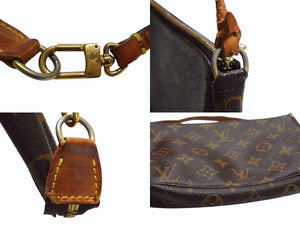 [USED/中古]LOUIS VUITTON ルイ・ヴィトン アクセサリーポーチ M51980 ポシェット アクセソワール ブラウン PVC レザー ゴールド金具 Cランク 中古 4b002394